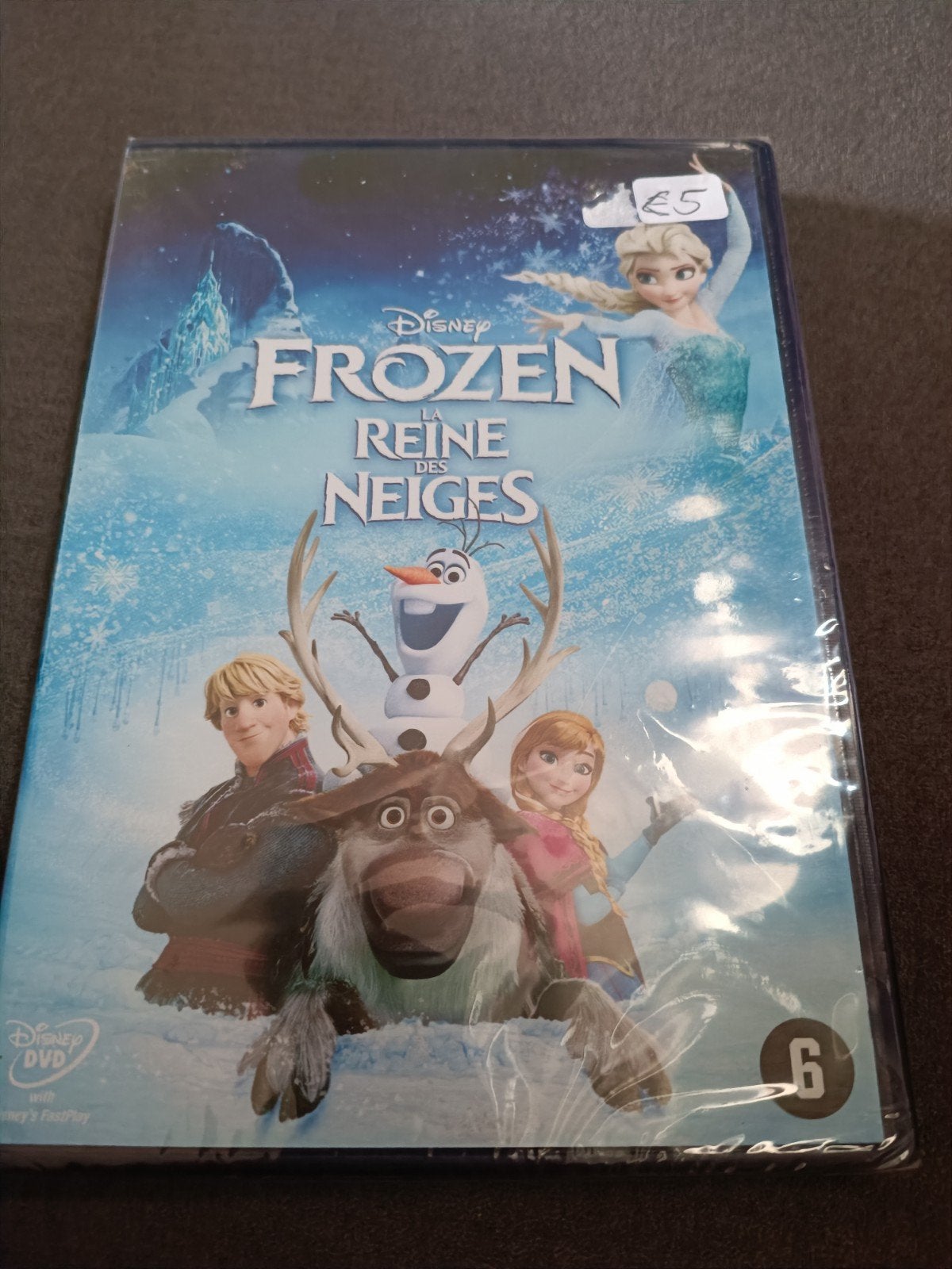 Frozen - dvd, Cd's en Dvd's, Dvd's | Tekenfilms en Animatie, Alle leeftijden, Ophalen of Verzenden, Zo goed als nieuw, Europees