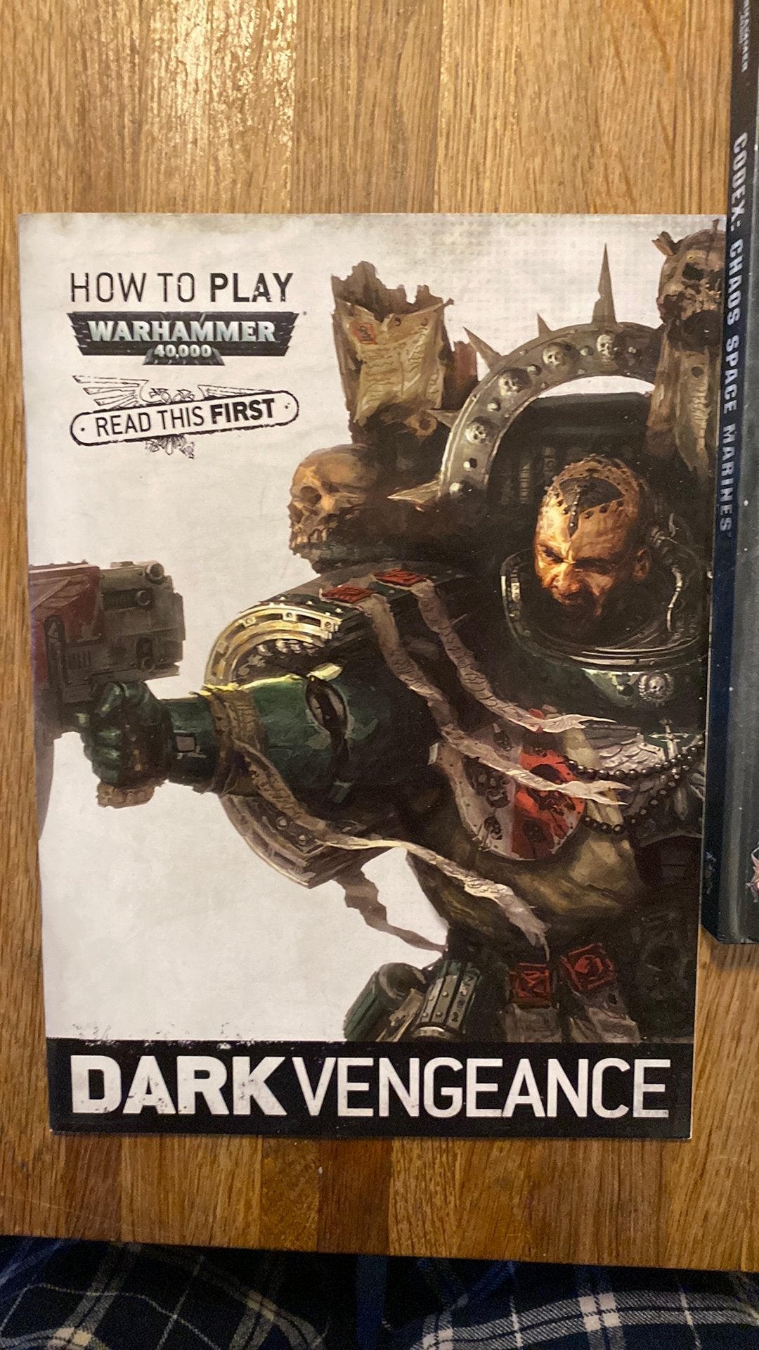40K Dark Vengeance en Codex Chaos Space Marines., Hobby en Vrije tijd, Ophalen of Verzenden, Zo goed als nieuw