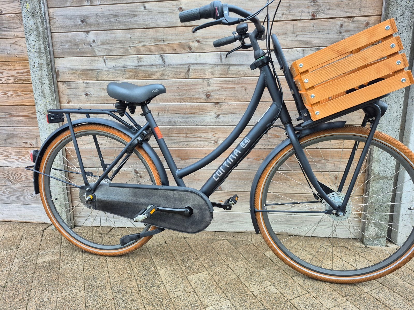 Cortina u4 28 inch transportfiets, Fietsen en Brommers, Ophalen, Cortina U4 transportfiets, Versnellingen, Zo goed als nieuw