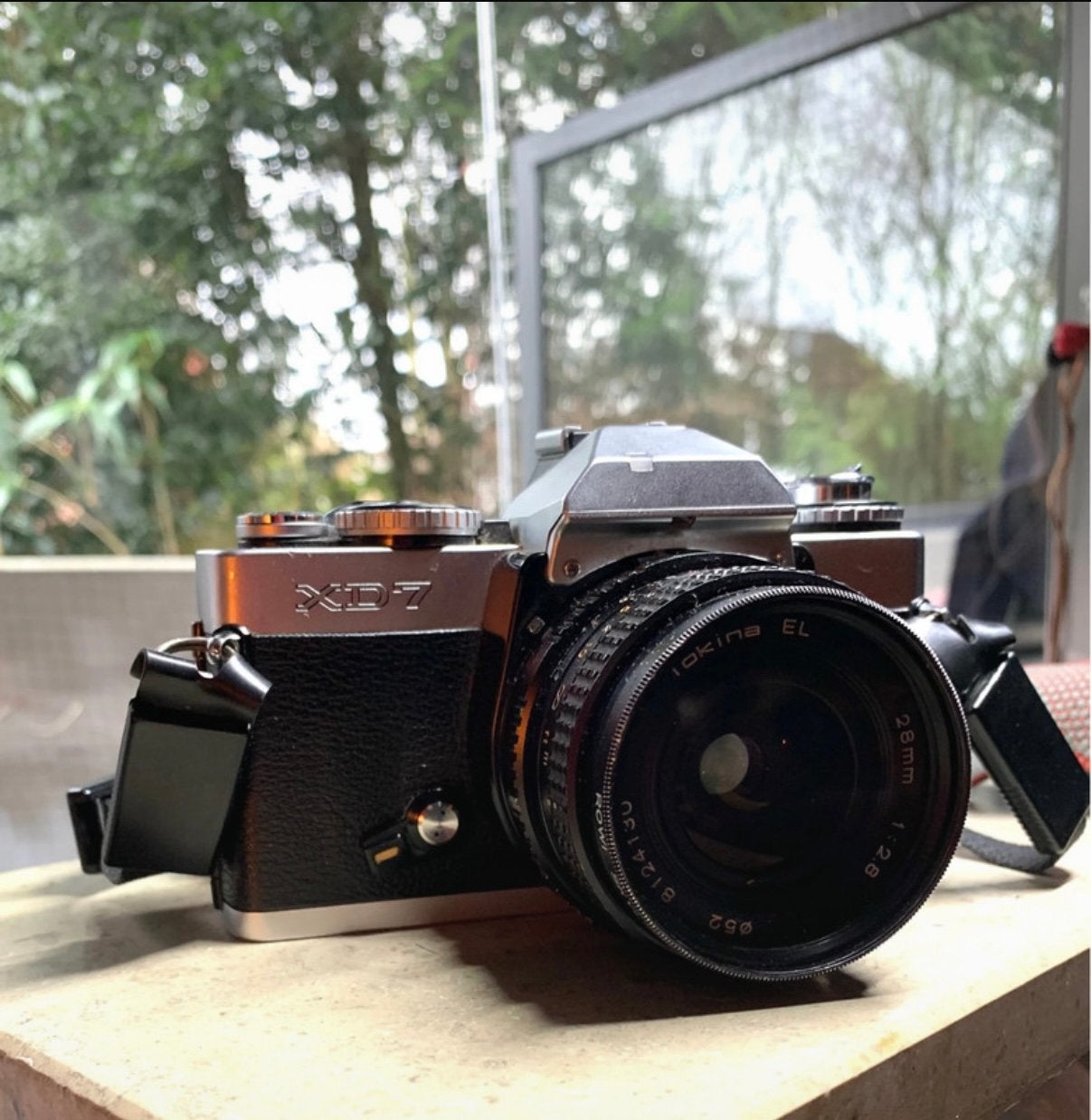 Complete Minolta XD7 analoge cameraset incl. Rokkor 50mm, Ophalen, Gebruikt, Spiegelreflex, Minolta