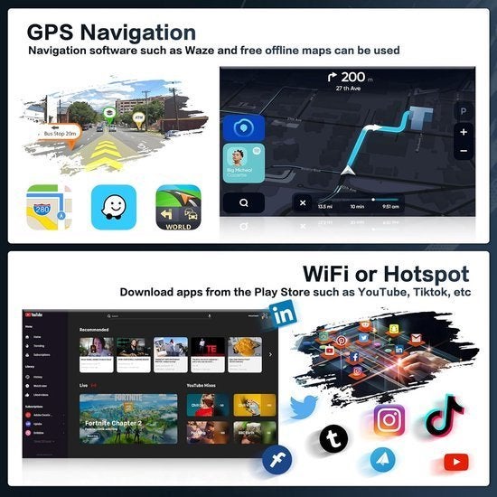 Android Autoradio – Auto Stereo – Inbouw Radio, Corvance B.V., Verzenden, Nieuw, Corvancebol@gmail.com
