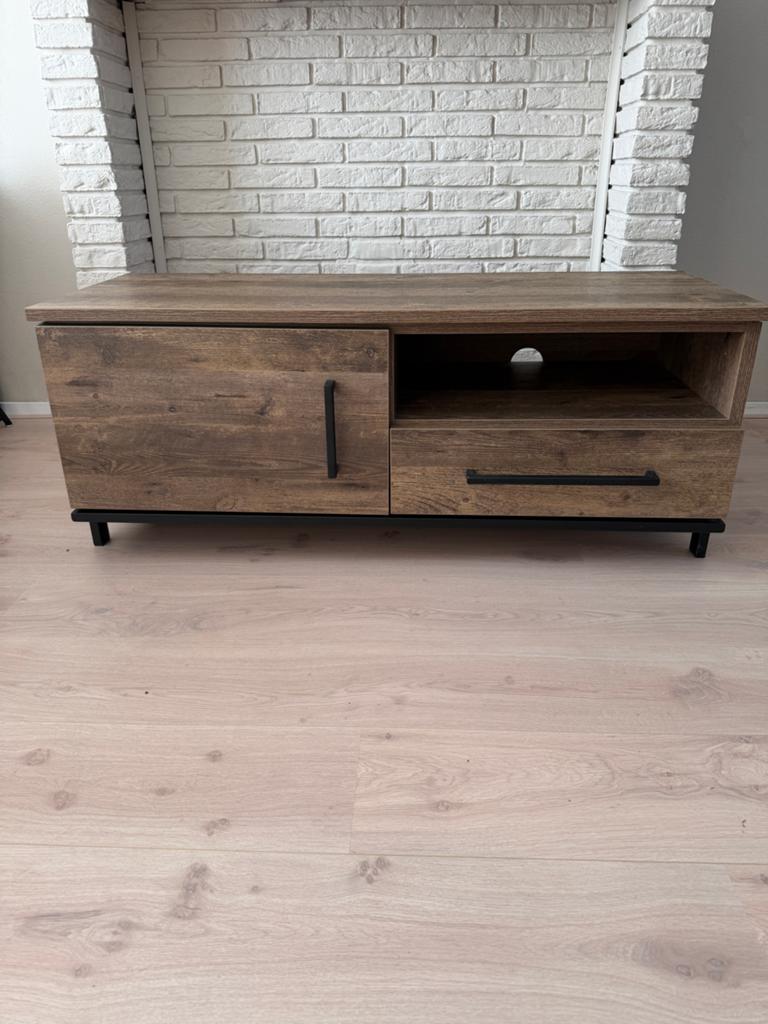 Tv kast / dressoir Explosion Lamulux Mokka, Ophalen, Overige materialen, 100 tot 150 cm, Zo goed als nieuw