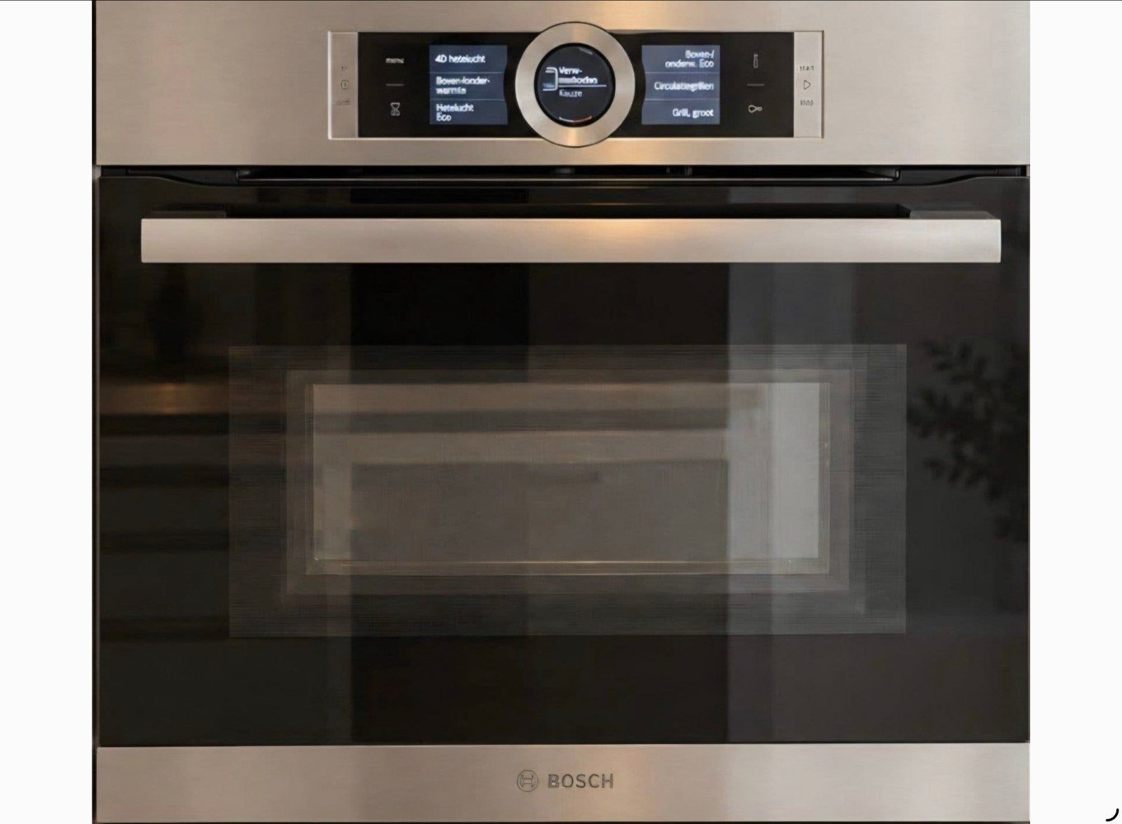 Bosch CMG636BS Inbouw Combi-oven met Magnetronfunctie, Ophalen, 45 tot 50 cm, Gebruikt, Hete lucht