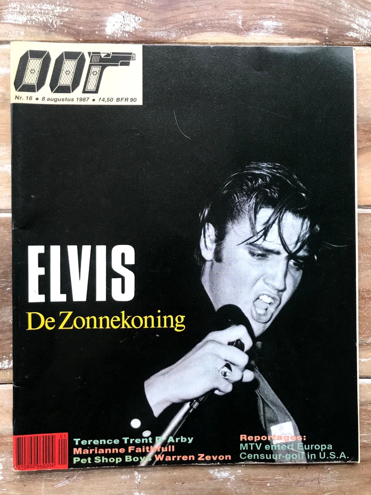 OOR Magazine 1987 ELVIS Terence Trent D’Arby WARREN ZEVON, Ophalen of Verzenden, Zo goed als nieuw, Muziek, Film of Tv