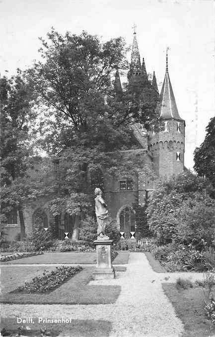 301-035-027 Delft Prinsenhof, Verzenden, Voor 1920, Zuid-Holland