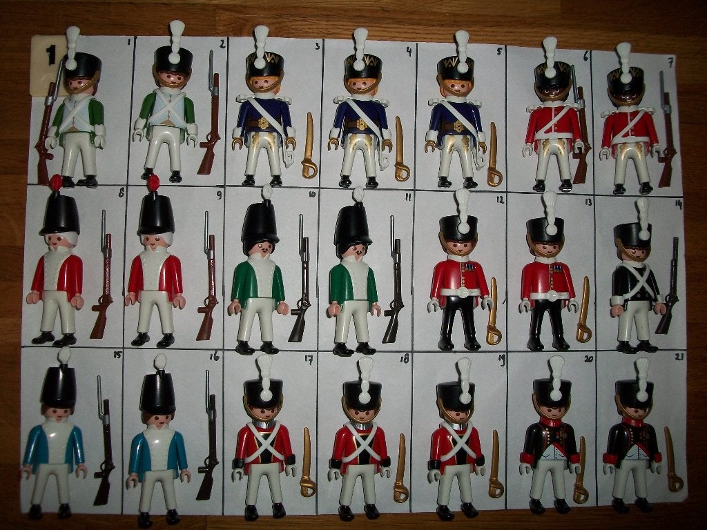 huzaren / roodrokken / soldaten / figuren / poppetjes, Kinderen en Baby's, Speelgoed | Playmobil, Ophalen of Verzenden, Nieuw
