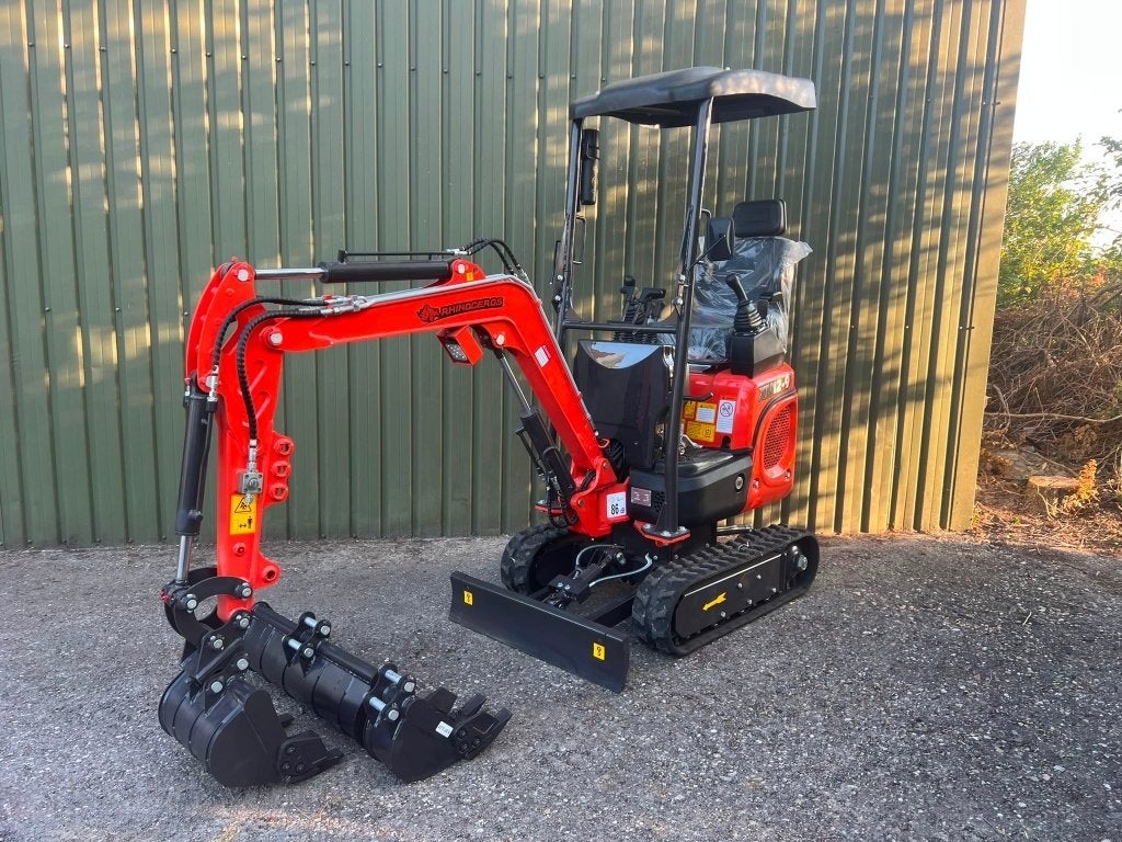 Rhinoceros XN12-9 minigraver NIEUW Kubota 3-cil 1200kg Servo, Ophalen of Verzenden, Graafmachine