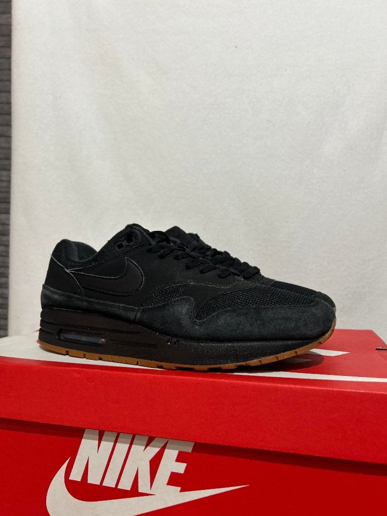 ALS NIEUW! Maat 42 - Nike Air Max 1 Black Gum, Verzenden, Zwart, Nike, Nike