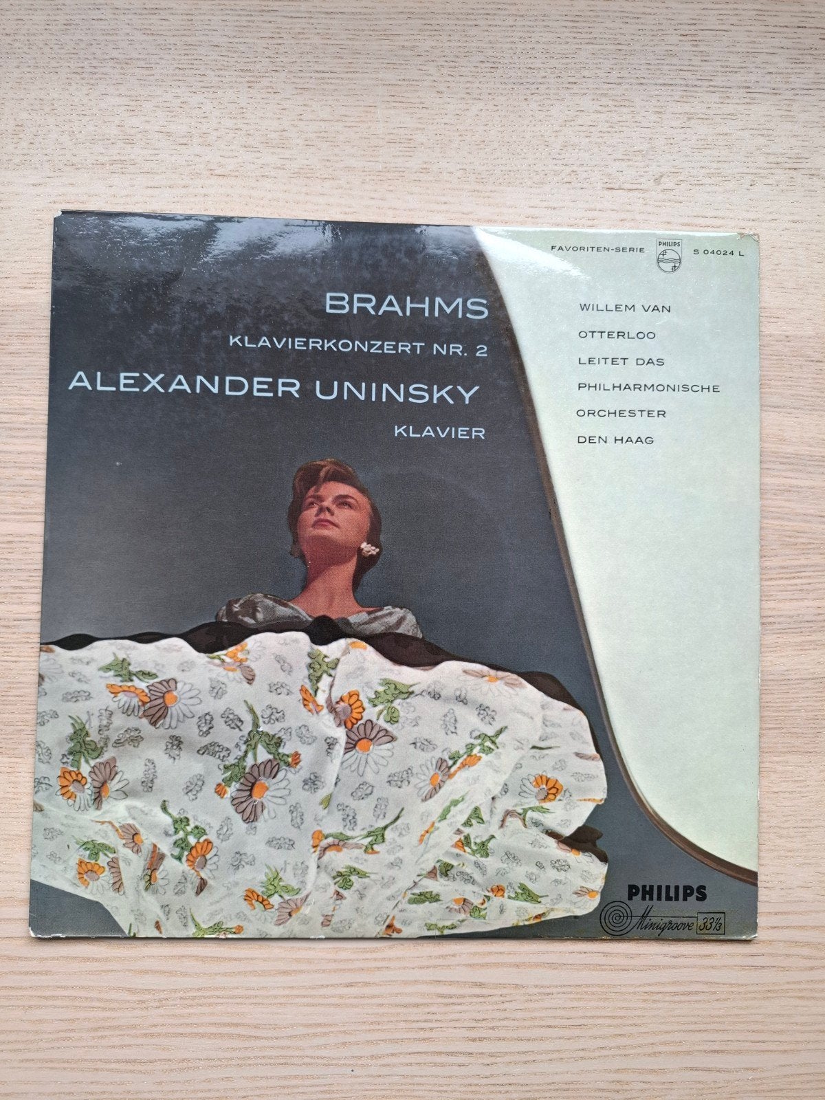 Brahms: Klavierkonzert Nr. 2 - Alexander Uninsky LP, LP, Gebruikt, Soloconcert, Brahms