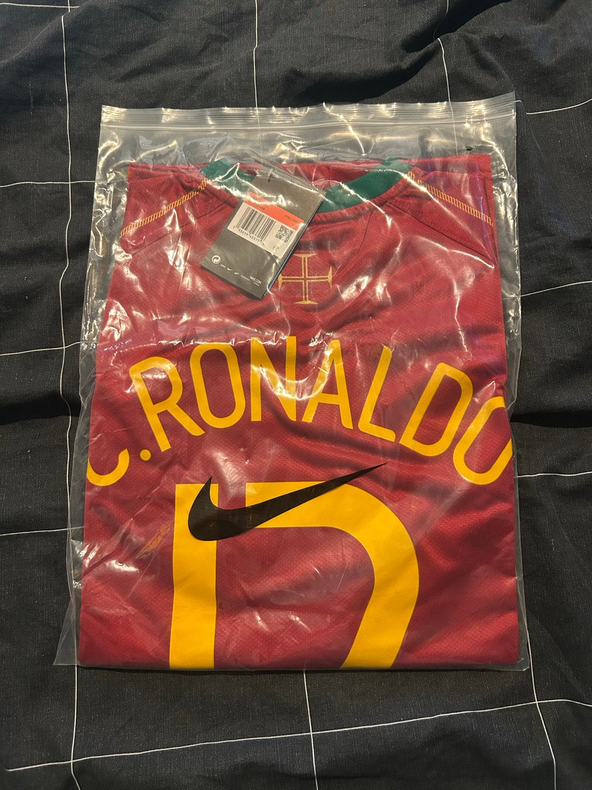 Portugal Thuisshirt Ronaldo #17 Maat L - Nieuw met kaartjes, Maat L, Ophalen of Verzenden, Nieuw, Shirt