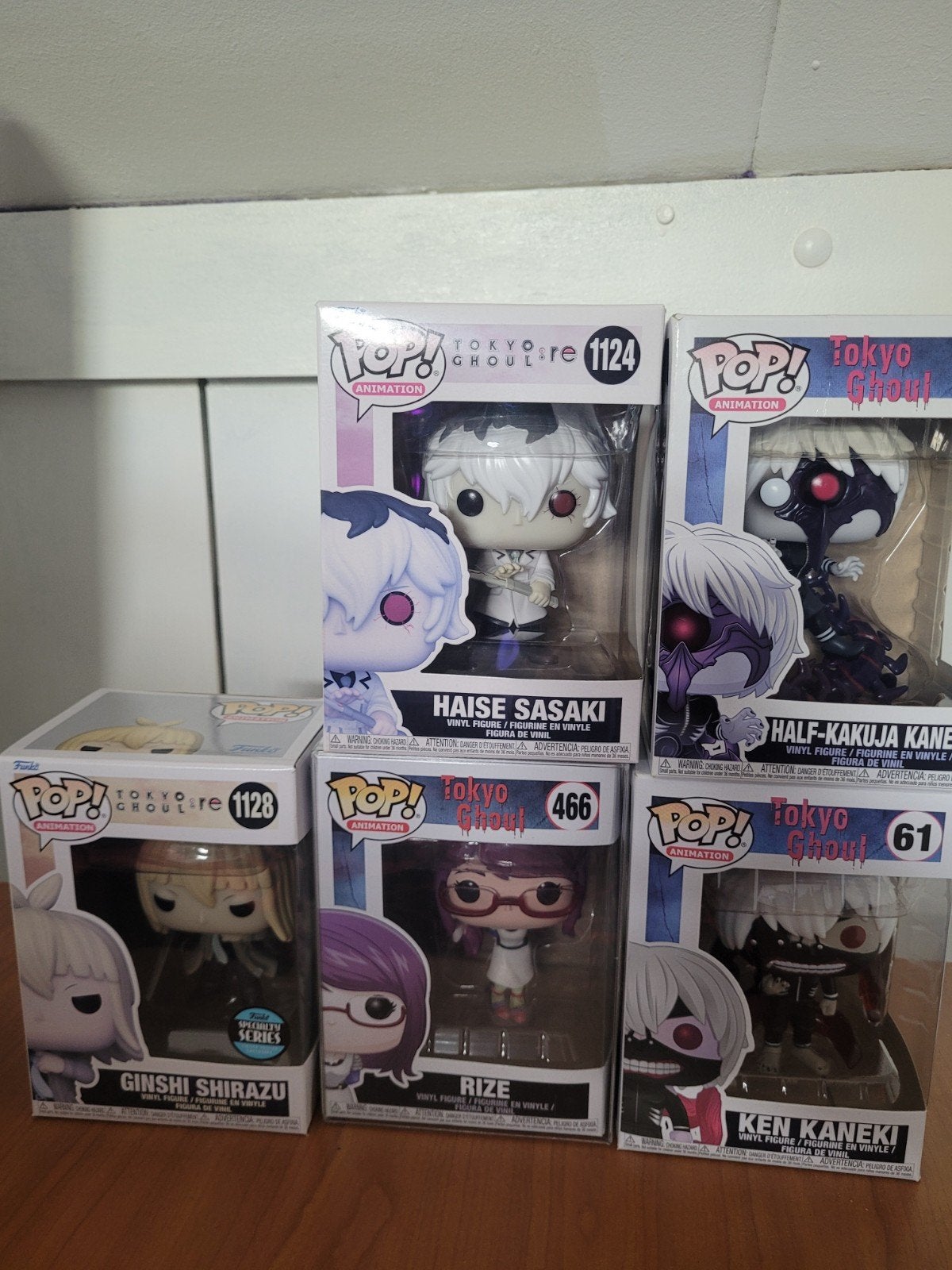 Tokyo Ghoul Funko Pop! Collectie (5 stuks), Ophalen of Verzenden, Nieuw