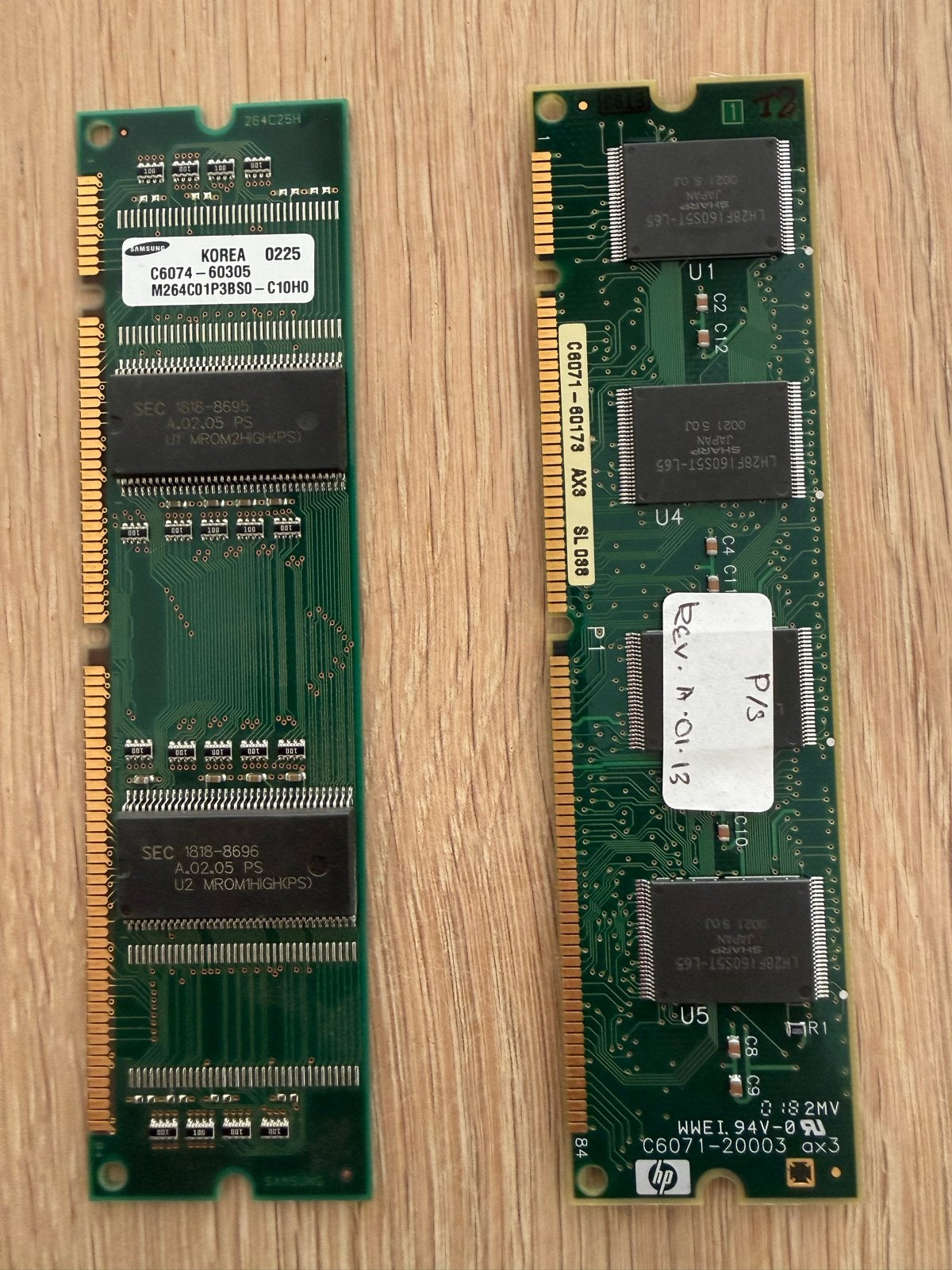 Oude Werkgeheugen Banken (SDRAM) voor Desktop, Ophalen of Verzenden, DDR, Desktop, Gebruikt