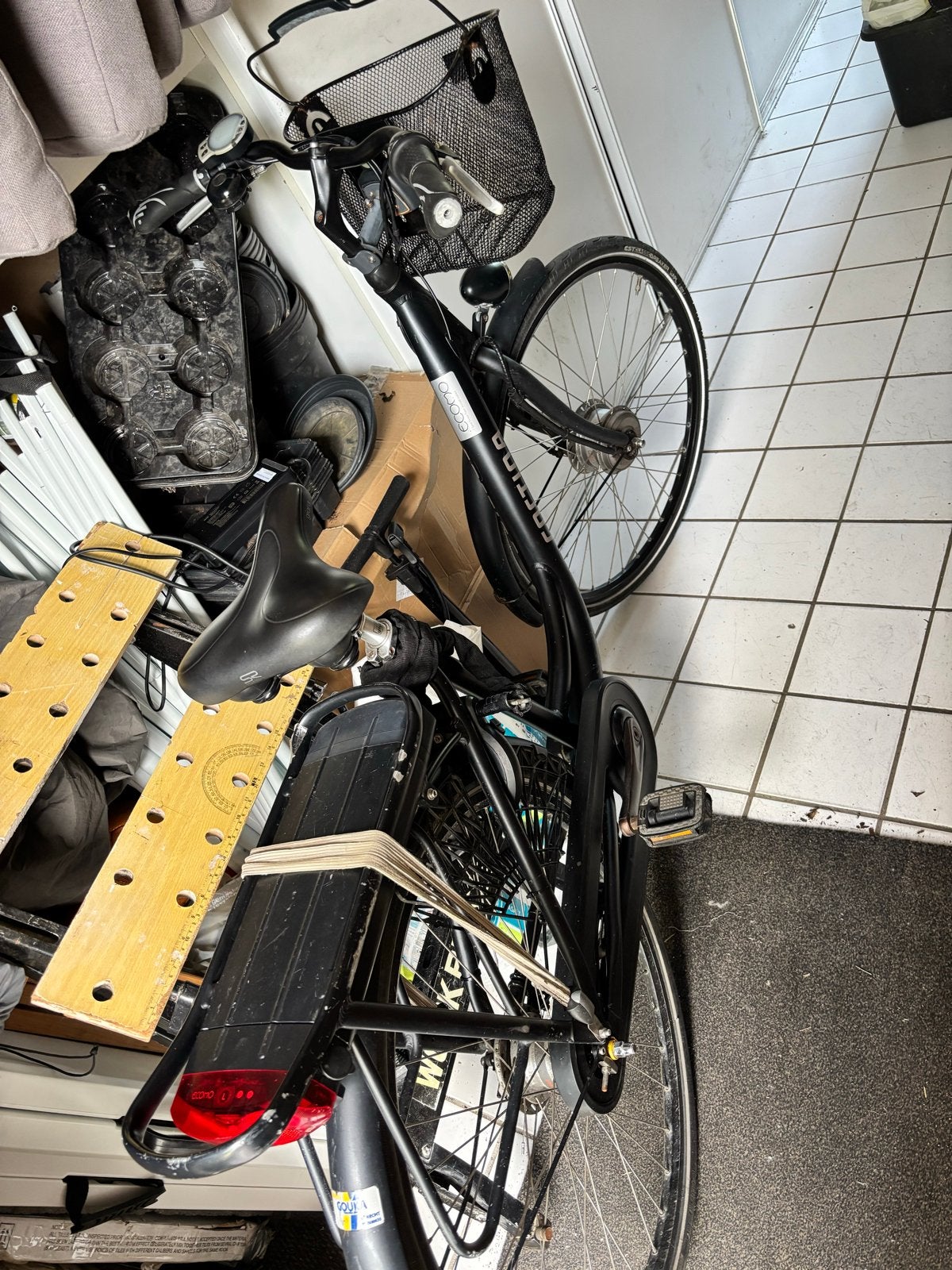 Cortina Ecomo e-bike met 2 accu's en 2 laders, 59 cm of meer, Ophalen, Gebruikt, Cortina
