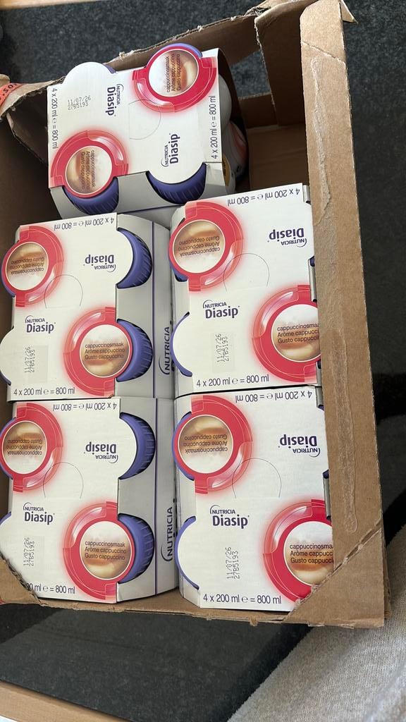 Diasip nutricia mediache voeding, Ophalen of Verzenden