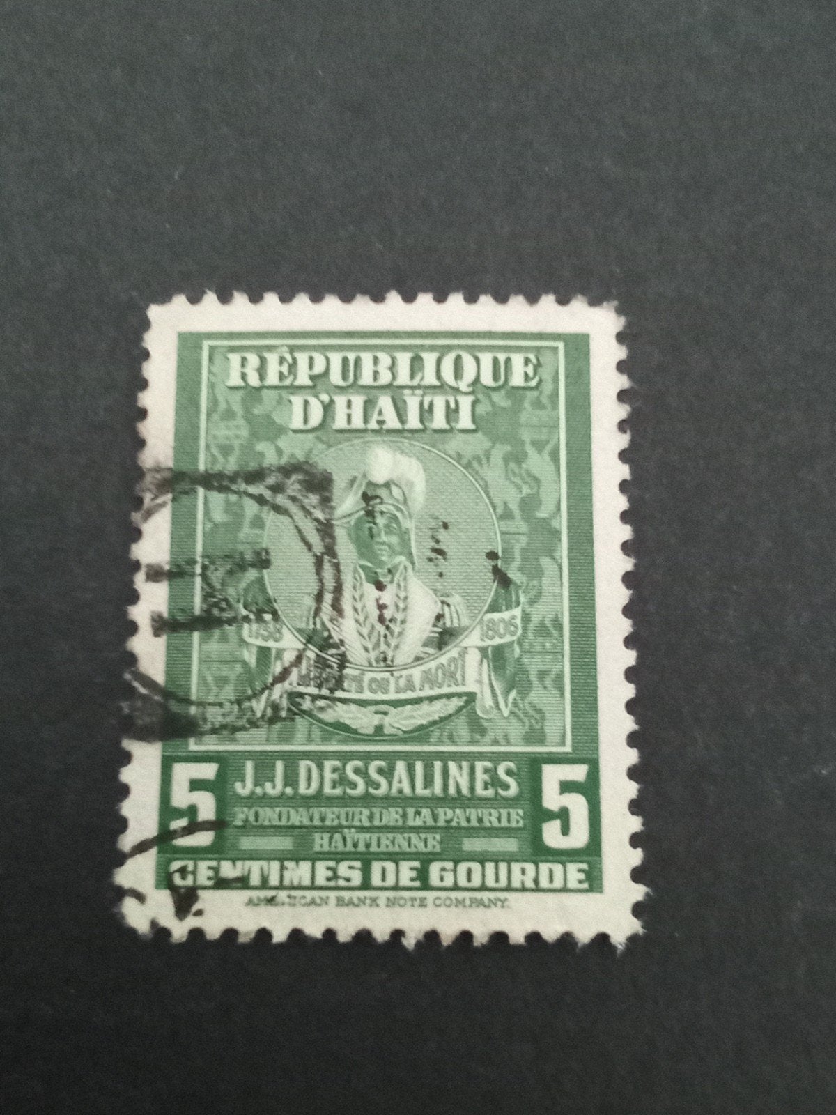 Haïti 29, Verzenden, Gestempeld, Midden-Amerika