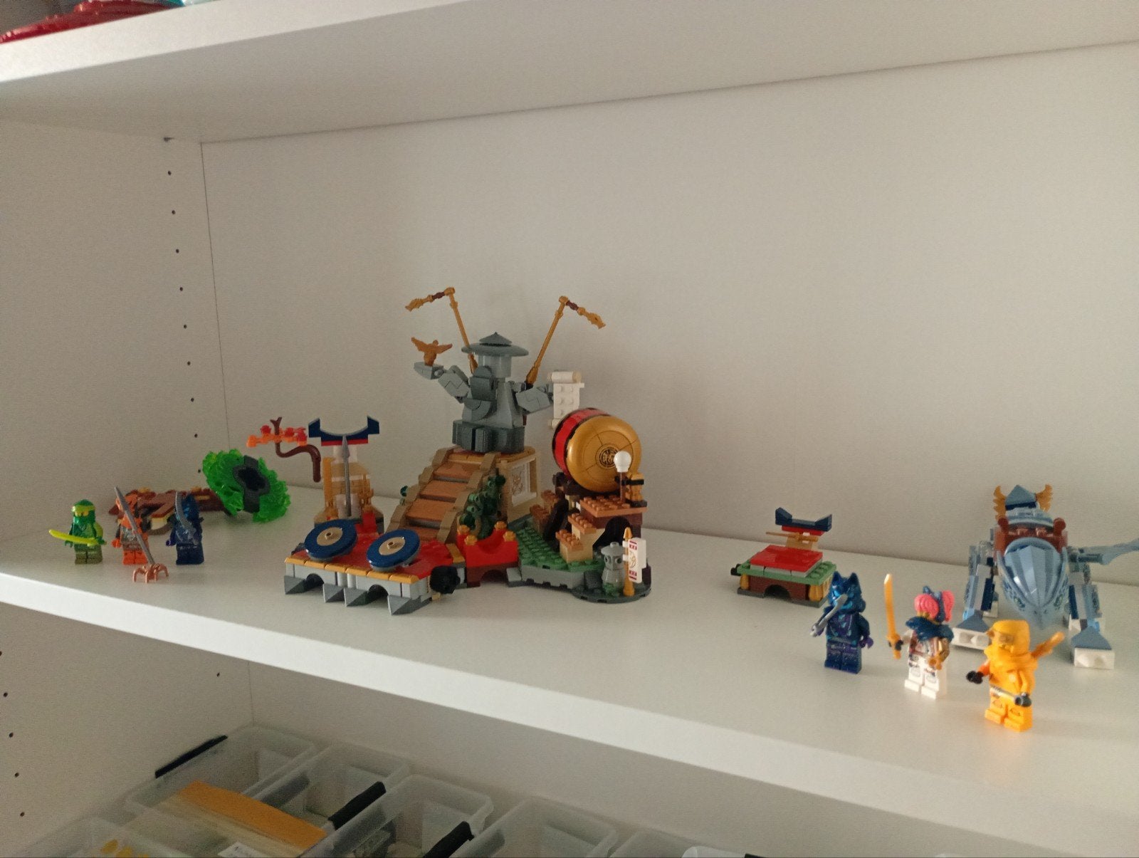 Lego Ninjago sets 71810 en 71818 (lees) adv2, Inclusief minifiguren, Gebruikt, Lego, Ophalen of Verzenden