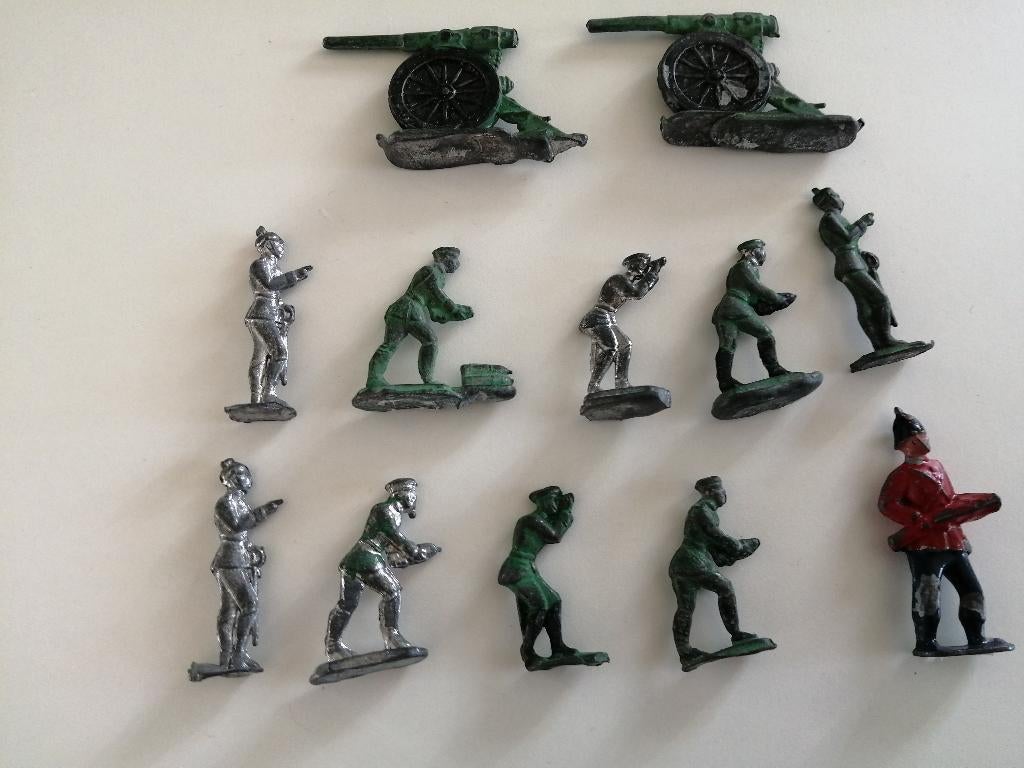 Antiek soldaatjes tinnen, Antiek en Kunst, Ophalen of Verzenden