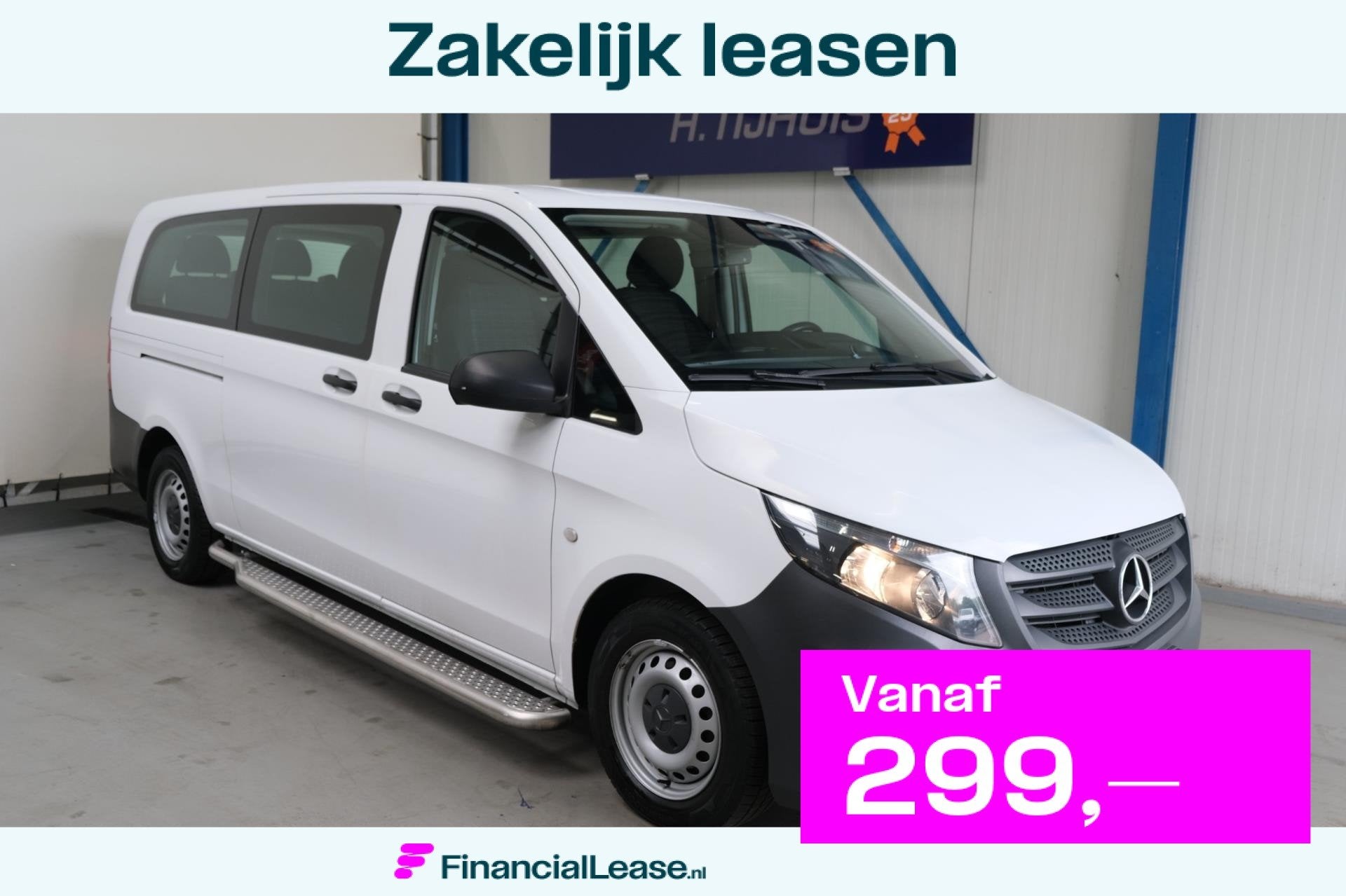 Mercedes-Benz Vito Tourer 110 CDI Base Extra Lang 9p > €17, Voorwielaandrijving, 15 km/l, Gebruikt, Euro 6