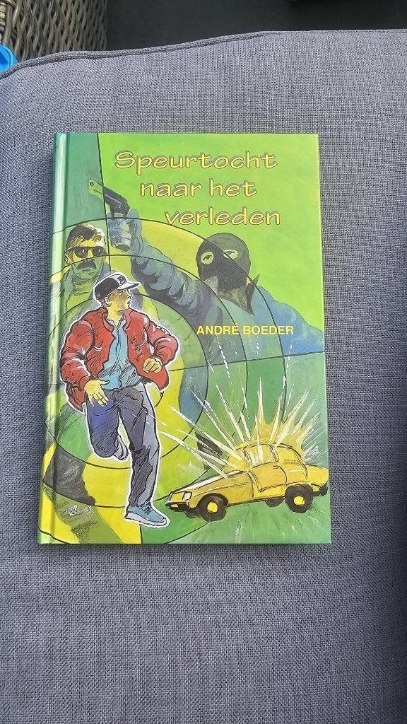 André Boeder - Speurtocht naar het verleden, Ophalen of Verzenden, Zo goed als nieuw, André Boeder, Fictie