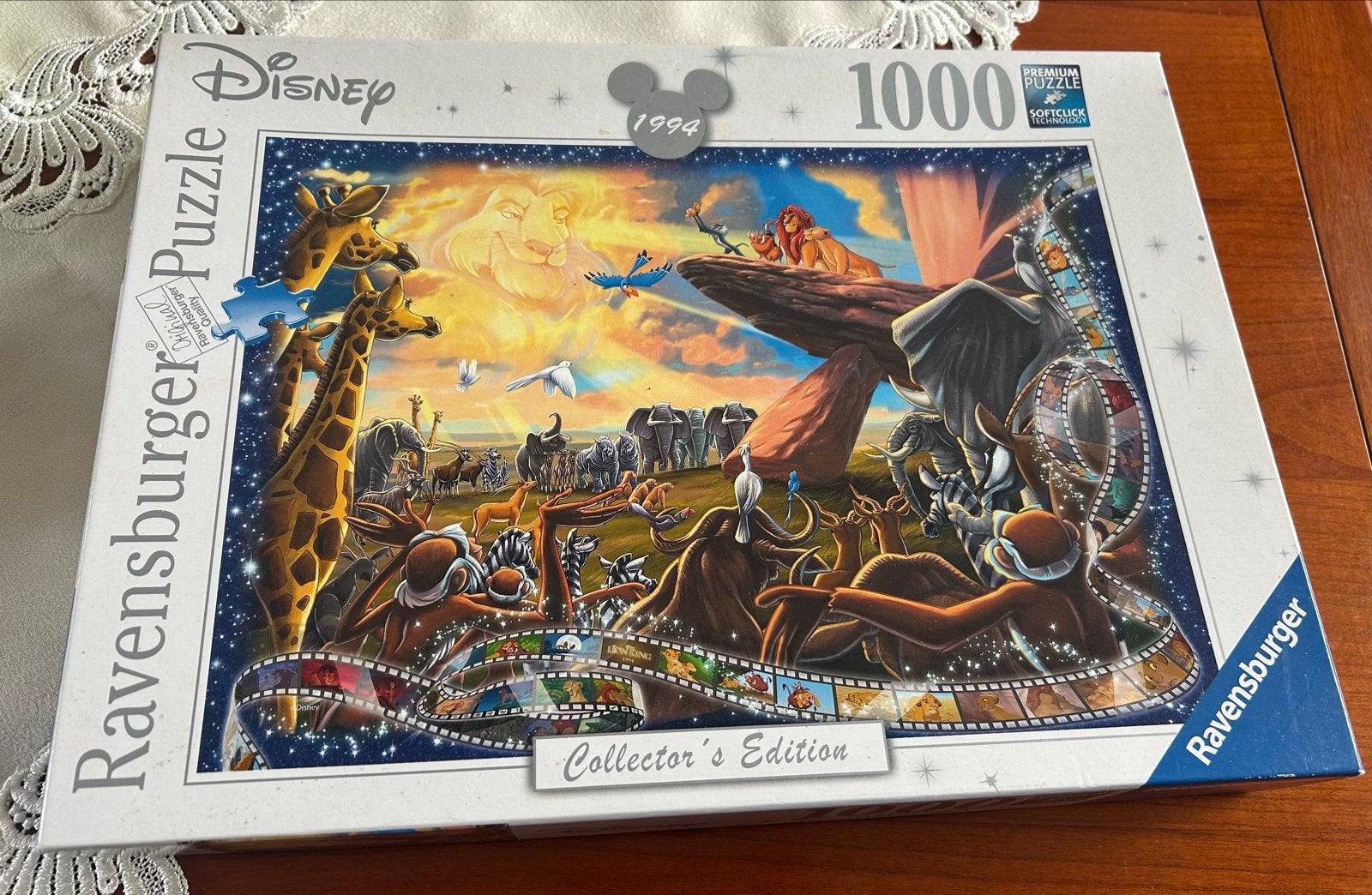 Ravensburger Disney De Leeuwenkoning Collector's Edition, Ophalen of Verzenden, 500 t/m 1500 stukjes, Zo goed als nieuw, Legpuzzel