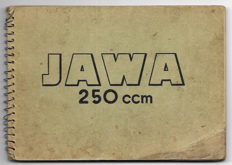 Jawa 250 manual handleiding (6125z), Motoren, Verzenden, Overige merken