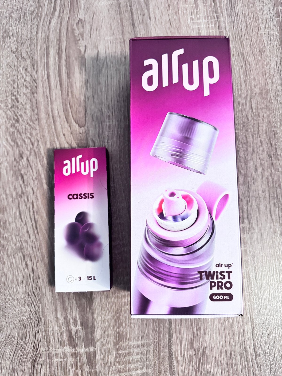 Air Up waterfles + pods NIEUW, Ophalen of Verzenden, Nieuw, Boven de knie