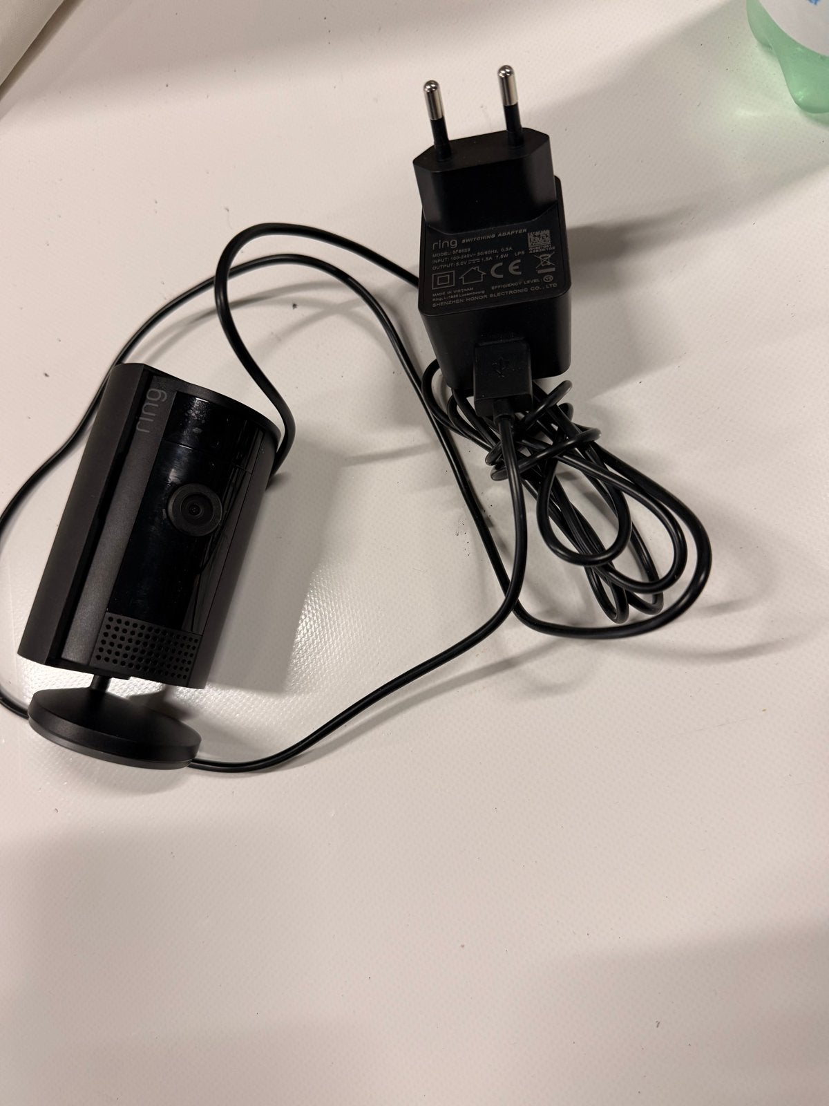 Ring Indoor Cam - Compacte Beveiligingscamera, Ophalen, Zo goed als nieuw, Binnencamera