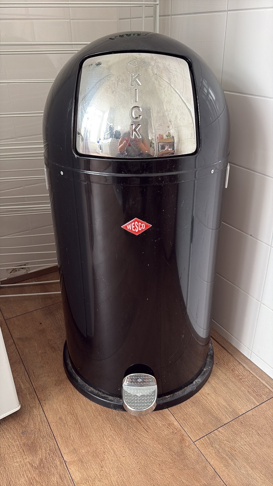 Wesco prullenbak, Verzenden, Gebruikt, Minder dan 50 cm