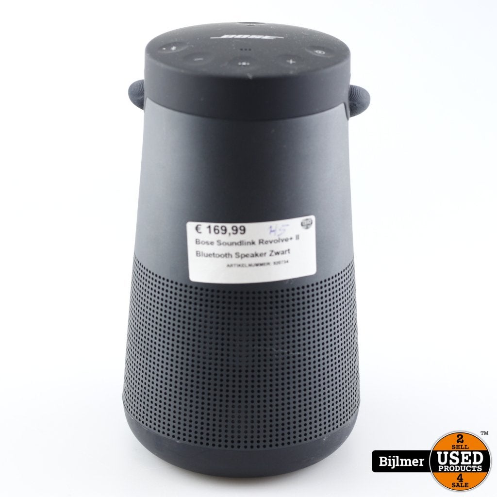 Bose Soundlink Revolve+ II Bluetooth Speaker Zwart, Bose, Gebruikt, Support@bose.com, The Mountain
Framingham, MA 01701
USA