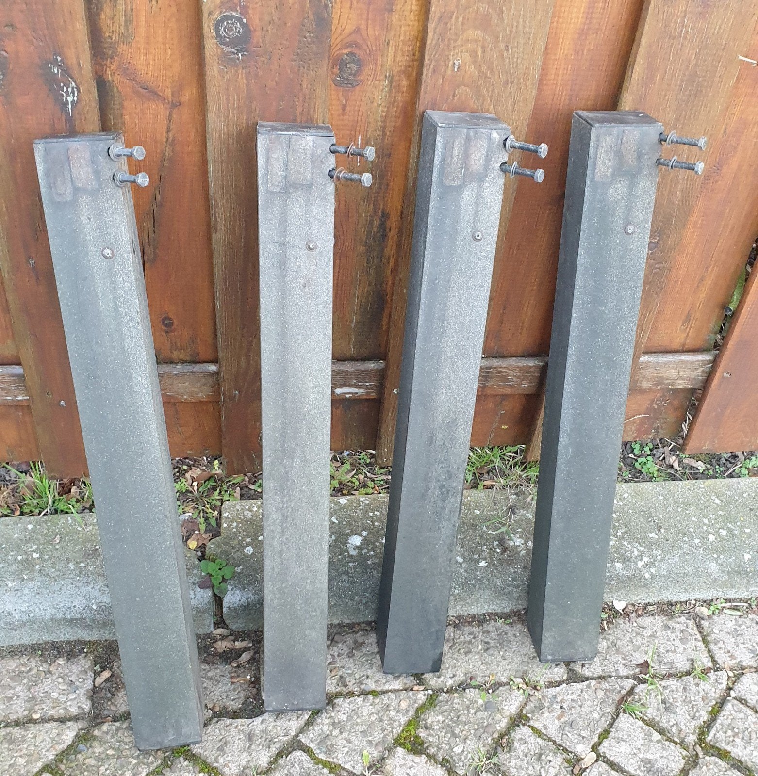 Composiet tafelpoten 4 stuks, Ophalen of Verzenden, 250 cm of meer, Planken