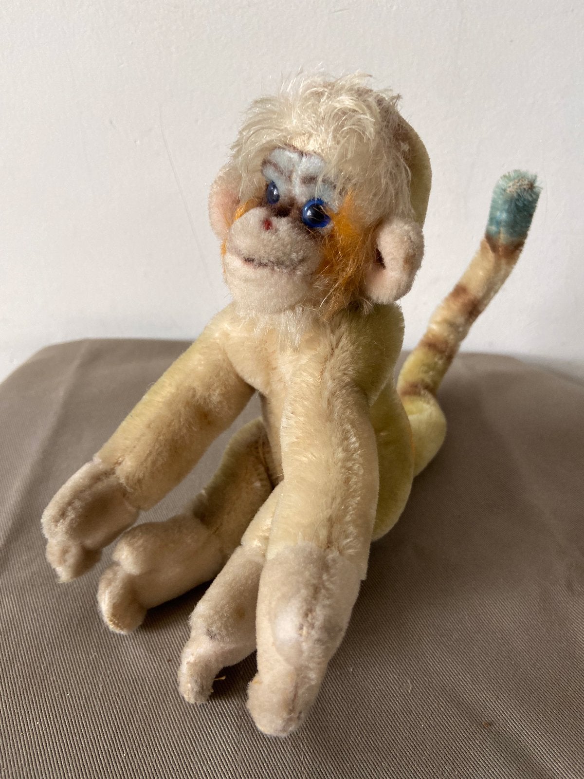 Steiff aap Mungo 0040/17, Ophalen of Verzenden, Zo goed als nieuw, Stoffen beer, Steiff