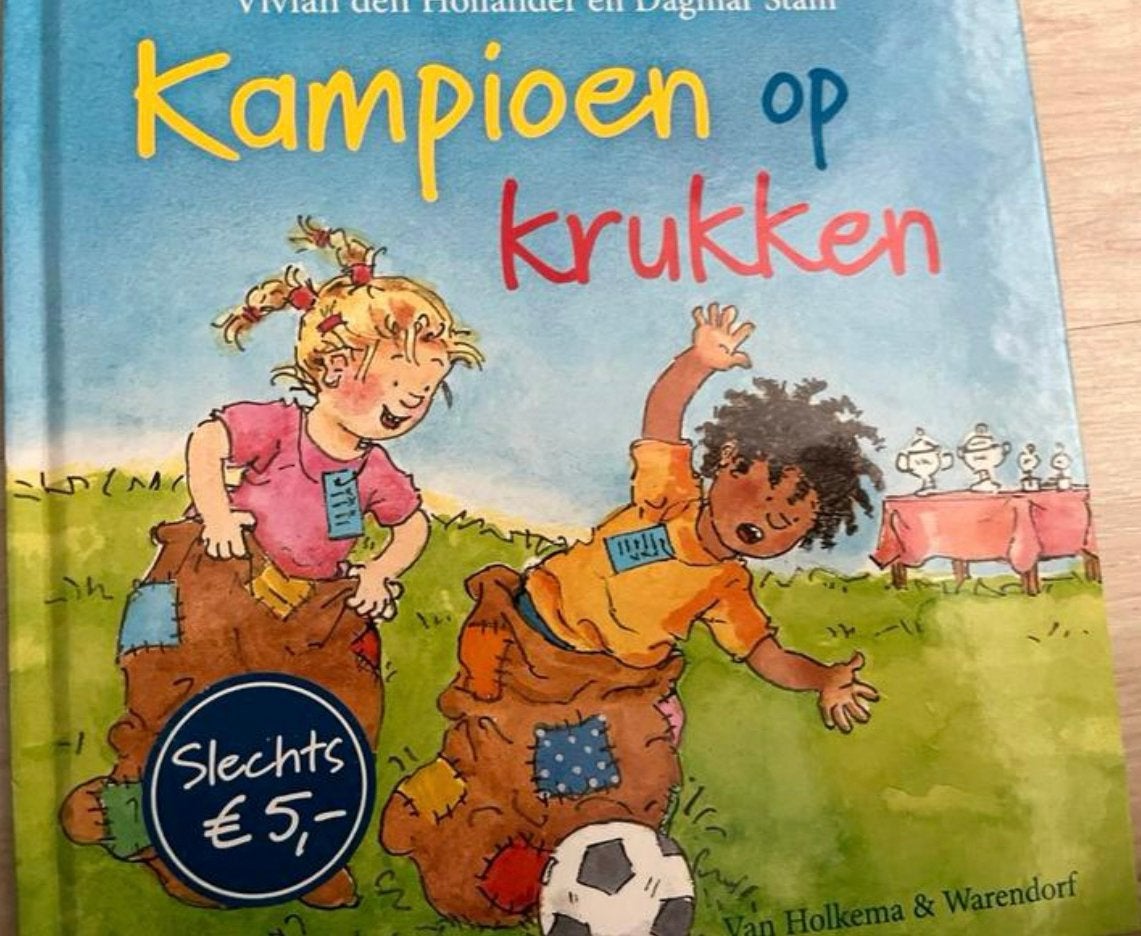 KAMPIOEN OP KRUKKEN VIVIAN DEN HOLLANDER EN DAGMAR STAM, Ophalen of Verzenden, Gelezen