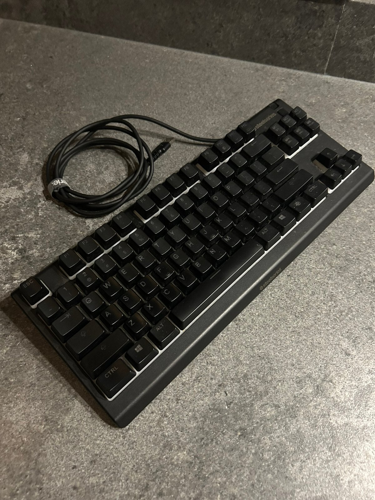 Steelseries Apex 3 TKL, Computers en Software, Toetsenborden, Ophalen, Gebruikt, Gaming toetsenbord, Qwerty