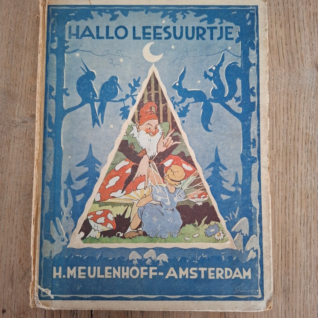 Hallo leesuurtje freddy langeler, Antiek en Kunst, Ophalen of Verzenden