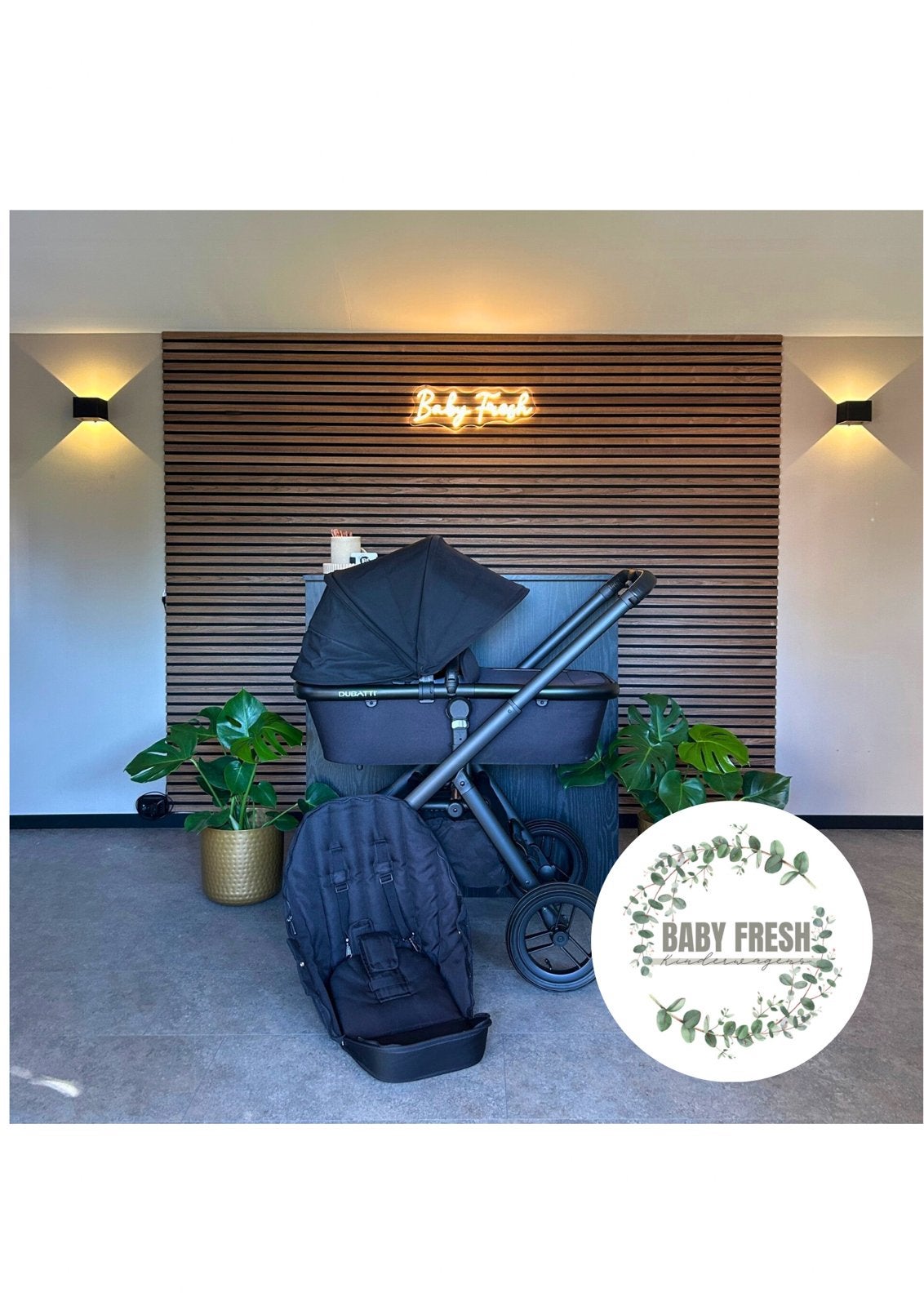 DUBATTI E4 CLINE • ALL BLACK • NIEUWSTAAT! ✨, 7462EP, Verstelbare duwstang, Nieuw, Ophalen of Verzenden