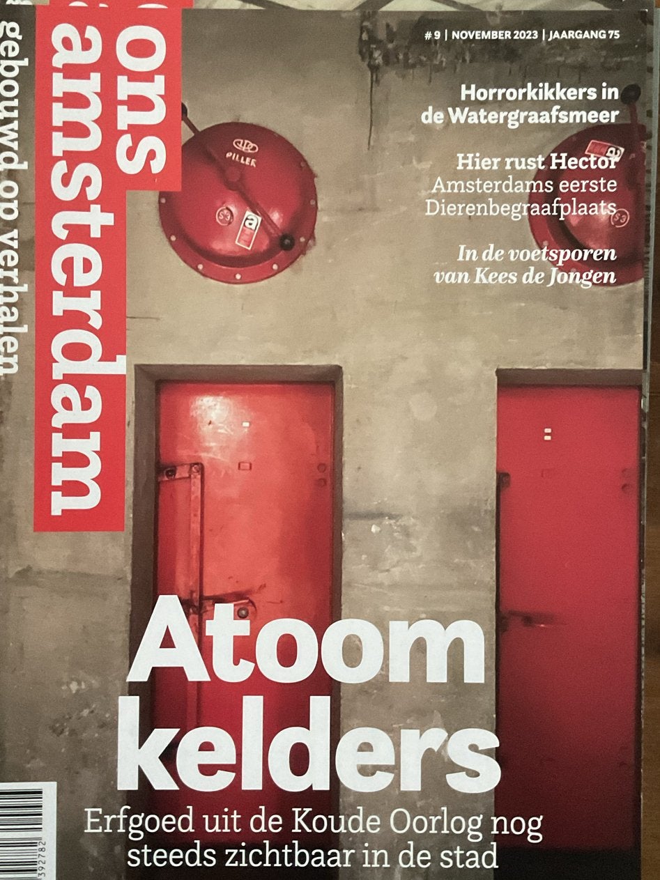 Ons Amsterdam #9 November 2023 - Atoomkelders, Boeken, Verzenden, Zo goed als nieuw, Overige typen