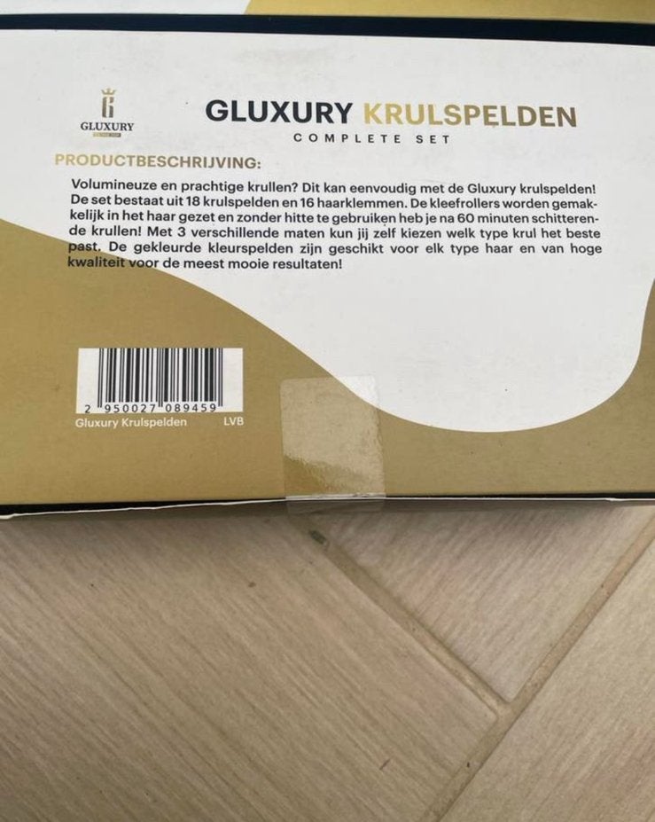 Gluxury krulspelden, Ophalen, Zo goed als nieuw
