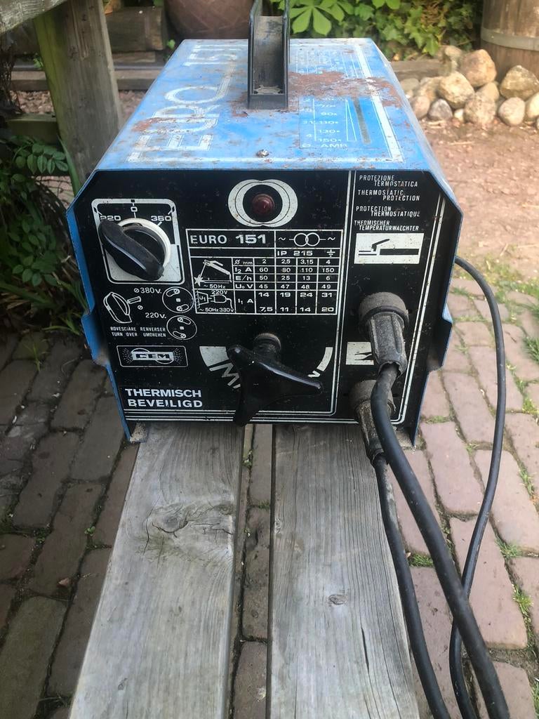 Las apparaat, Ophalen of Verzenden, Gebruikt, Minder dan 150 ampère, Elektroden