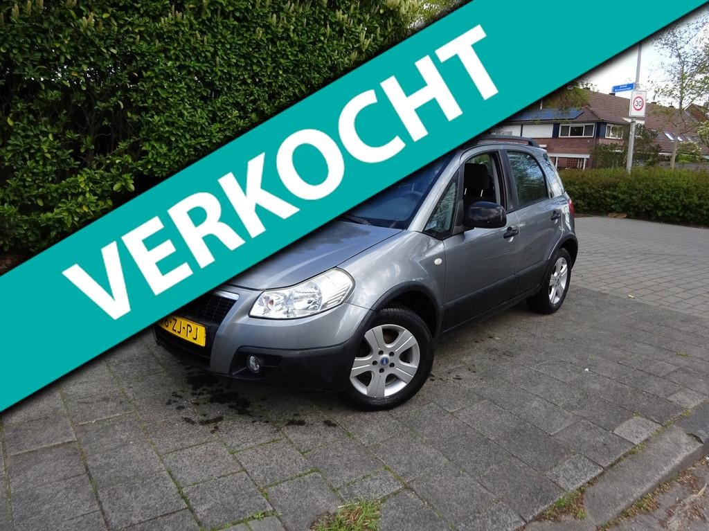 Fiat Sedici MET APK AIRCO WERKT GOED, Voorwielaandrijving, 15 km/l, Gebruikt, 4 cilinders