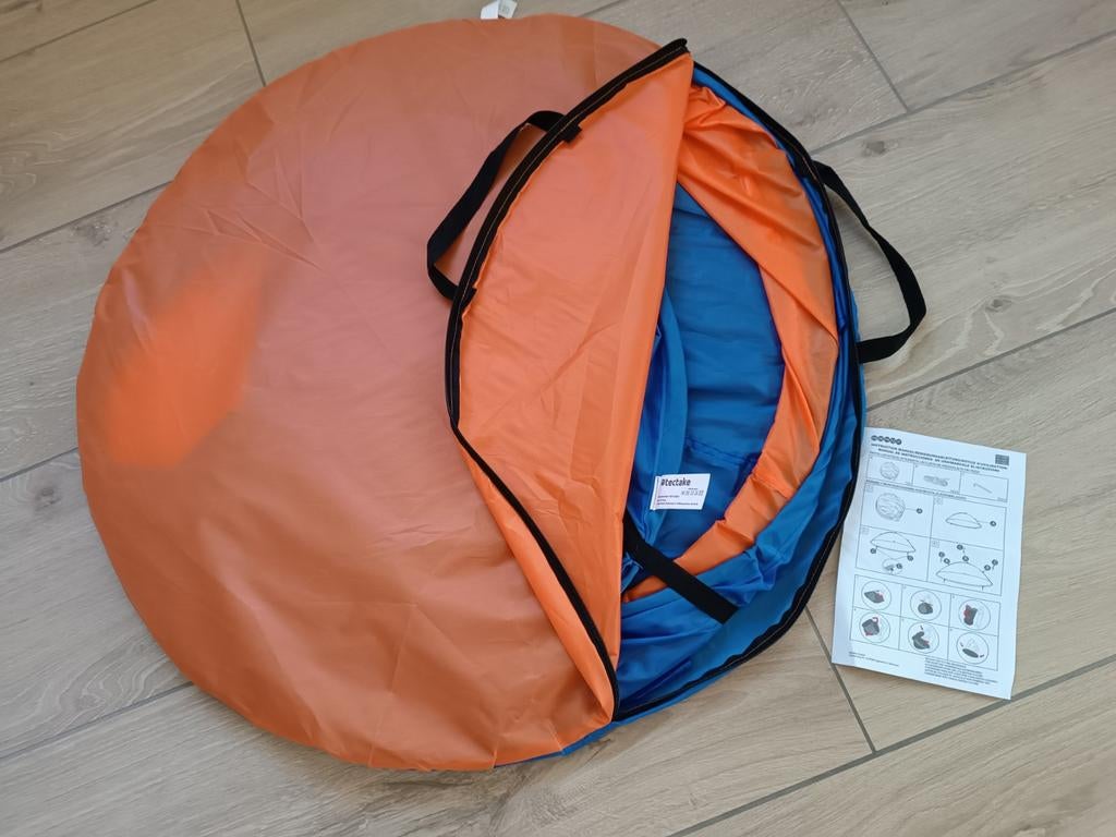 Tectake beachshelter popup, Ophalen of Verzenden, Nieuw
