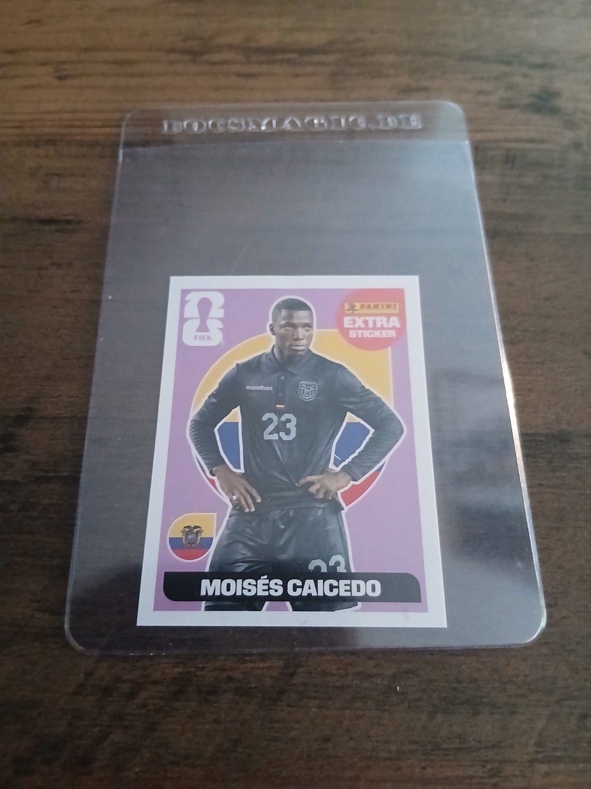 Panini wk 2026 Moises Caicedo, Ophalen of Verzenden, Zo goed als nieuw, Sticker