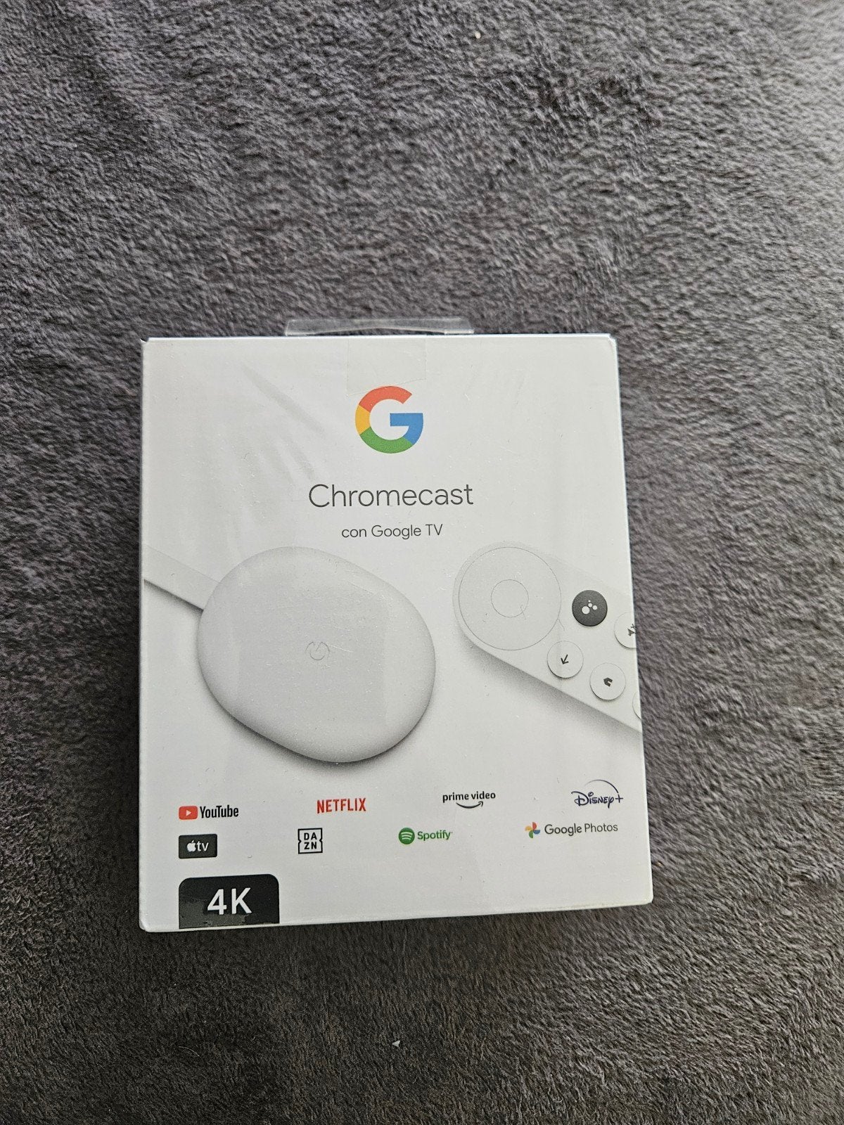 Google TV Chromecast 4K Nieuw, Ophalen of Verzenden, Nieuw, HDMI, Zonder harde schijf