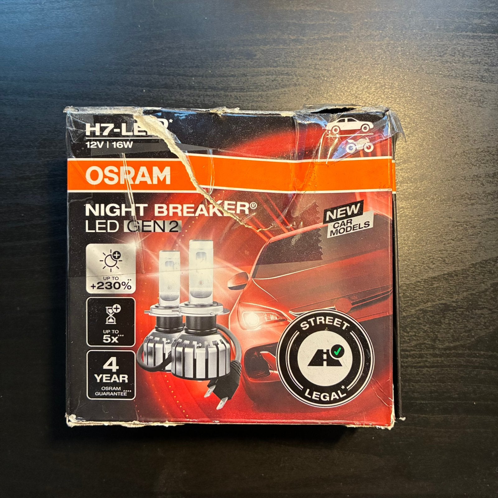 OSRAM Night Breaker LED H7 Set + LEDriving Adapter, Ophalen of Verzenden, Nieuw
