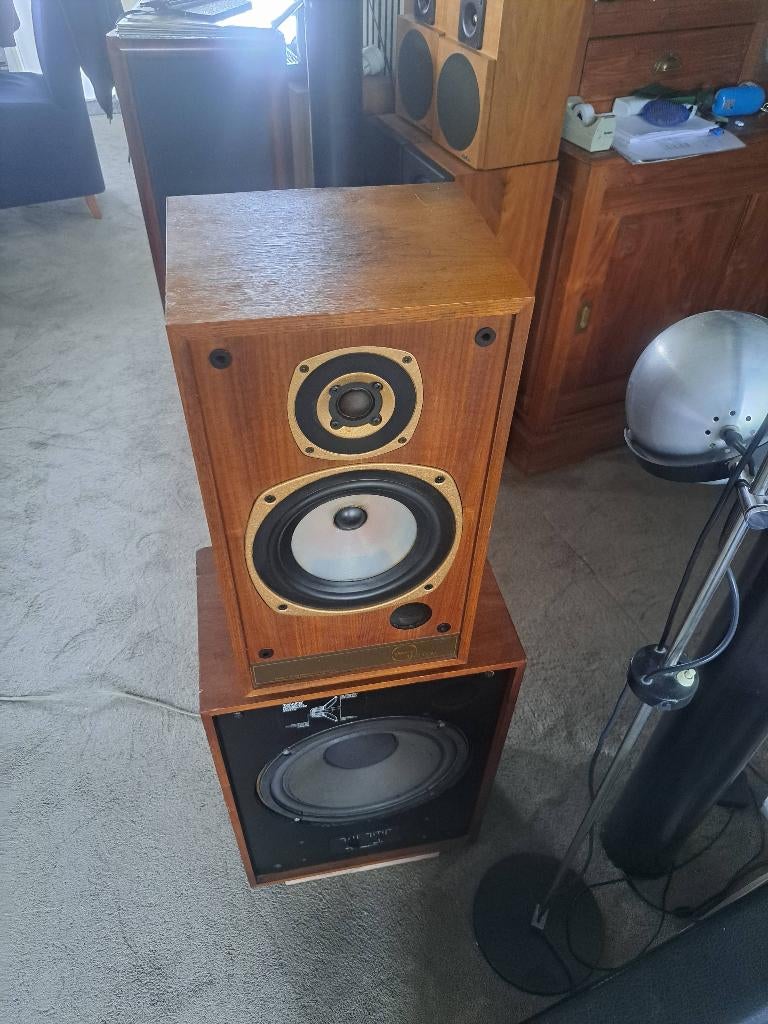 Tannoy m10 gold, Audio, Tv en Foto, Luidsprekers, Ophalen, 120 watt of meer, Front, Rear of Stereo speakers, Overige merken