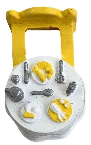 Polly Pocket Tiny Tina's Dinner Time Ring Vintage Bluebird 1, Coolsingel 104, 3011 AG Rotterdam, Netherlands, Verzenden, Zo goed als nieuw