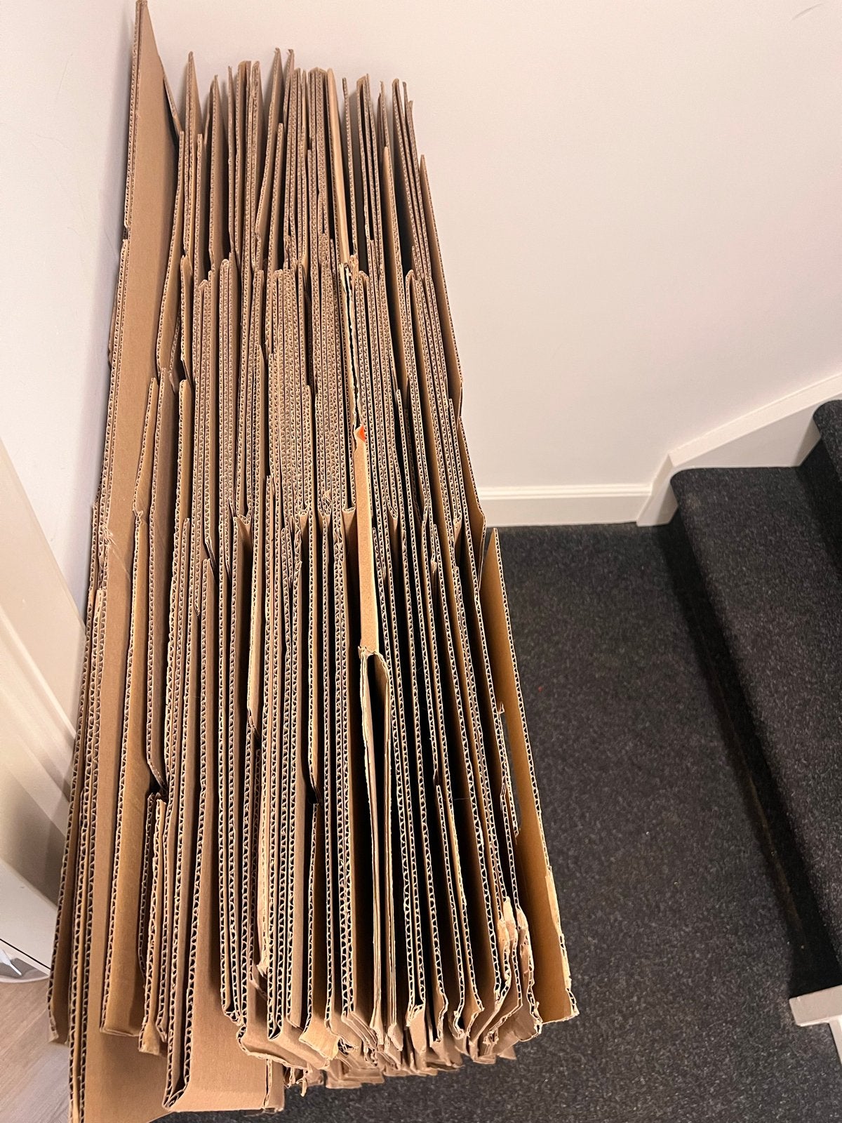 20 gebruikte verhuisdozen, Ophalen, 40 tot 60 cm, Opvouwbaar, 75 tot 100 cm