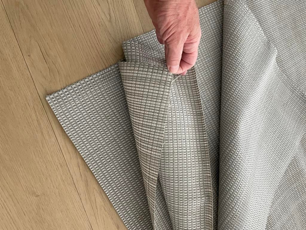 Bolon voortent tapijt, Ophalen, Gebruikt