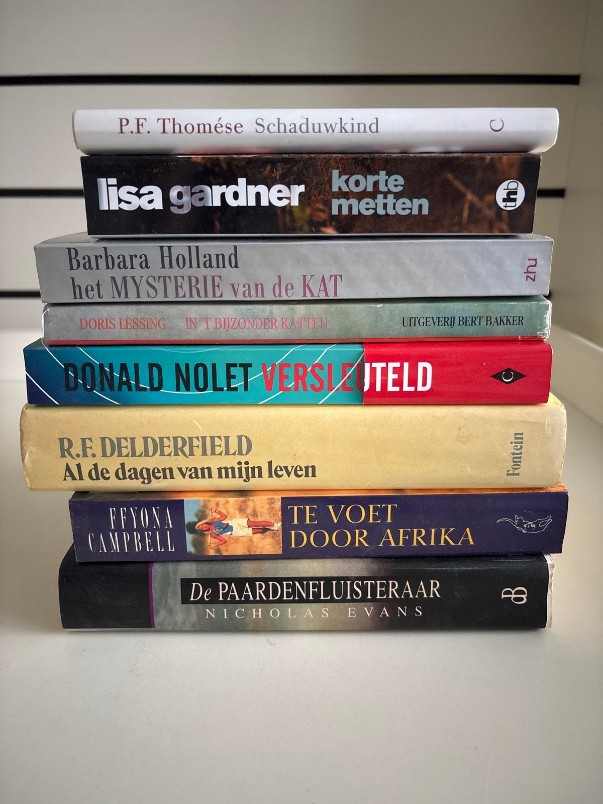 Diverse boeken: Fictie, non-fictie en thrillers, Ophalen of Verzenden, Gelezen