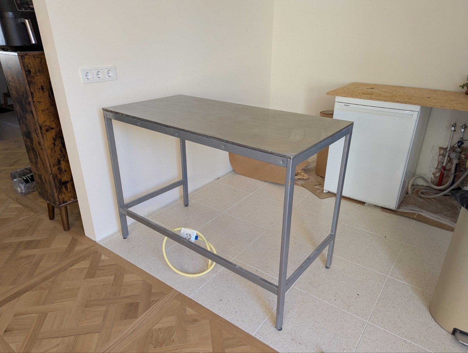 Ikea RVS Werkblad - Robuust en Veelzijdig, Ophalen, IKEA, Zilver, Metaal