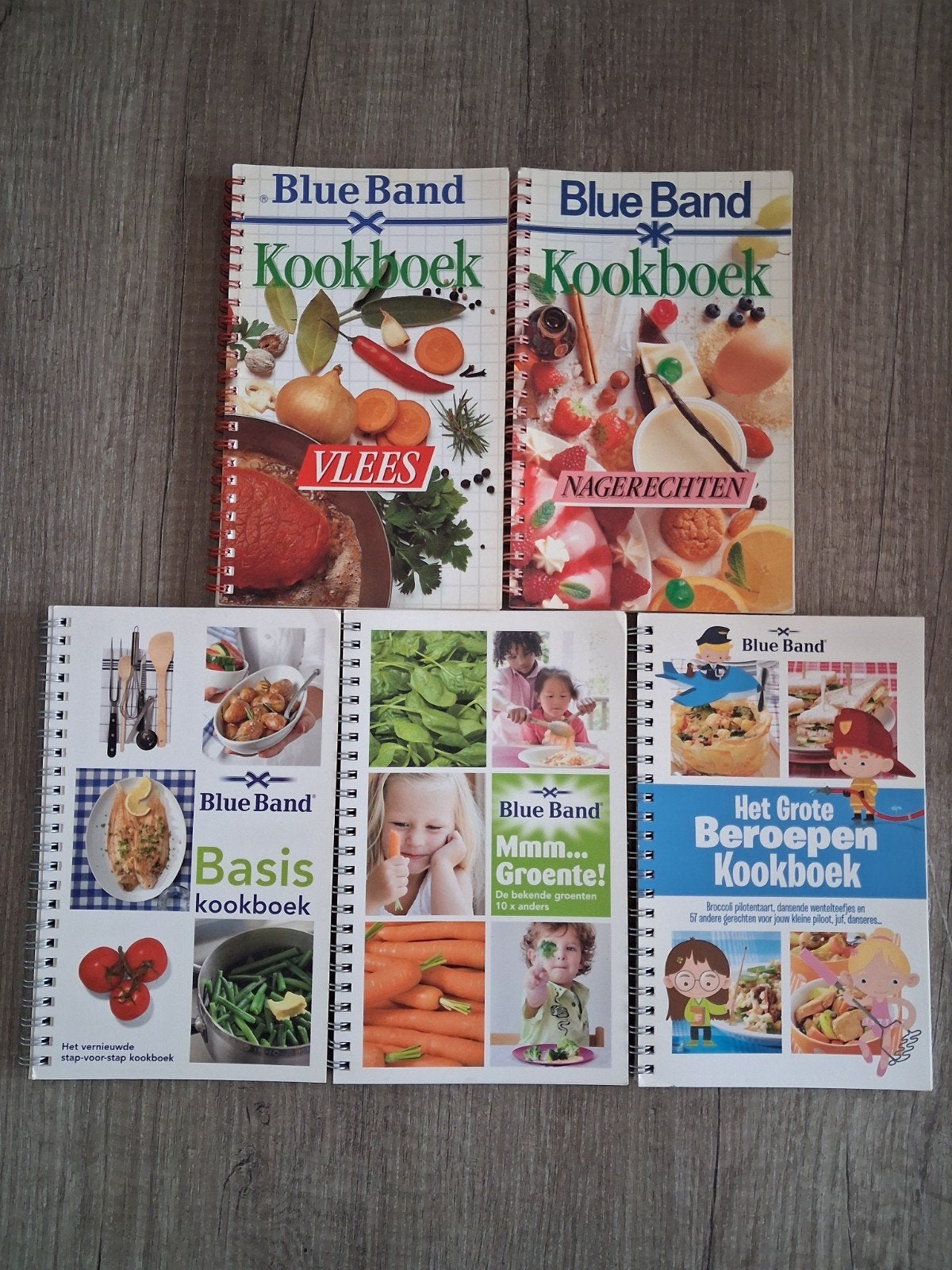 5 blue band kookboeken, Ophalen of Verzenden, Zo goed als nieuw, Blue Band
